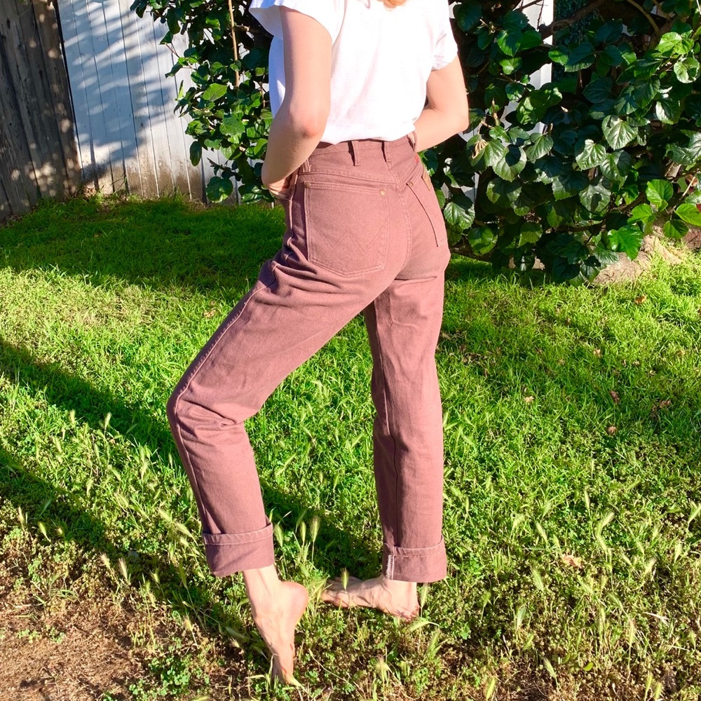 Brown/Mauve Vintage Wranglers